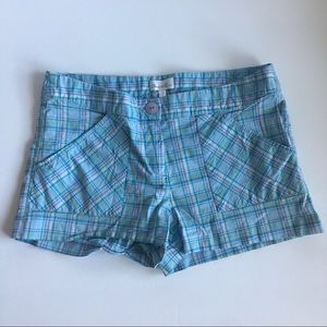 Plaid blue shorts Made in the 🇺🇸